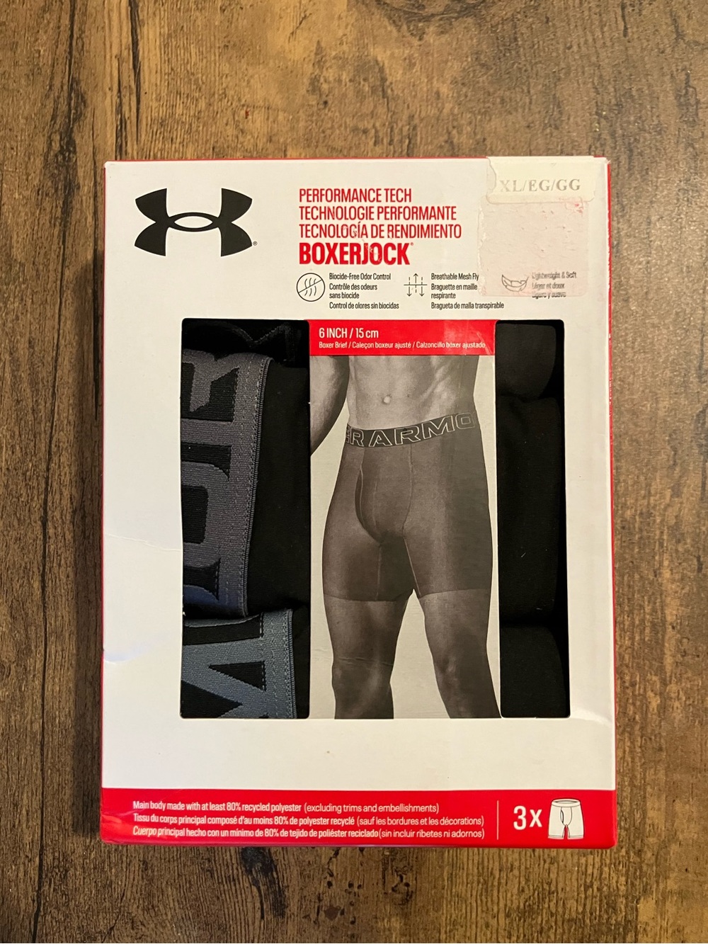 Under armor boxer briefs 3x